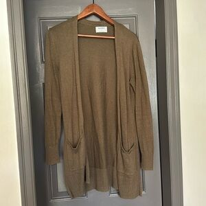 Old Navy olive Green Open Cardigan